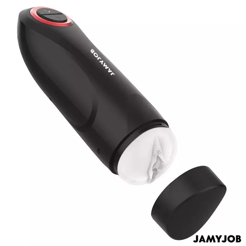 Automatinis intymus prietaisas Jamyjob Gravity, 5 režimai, USB, juodas-raudonas
