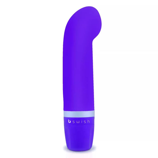 B Swish Bcute Classic Curve intymus masažuoklis violetinis 10 cm