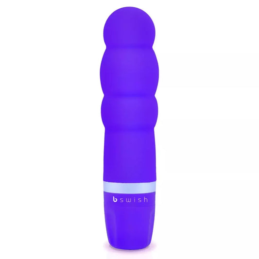 B Swish Bcute Classic intymus masažuoklis Pearl Purple 10cm neperšlampamas