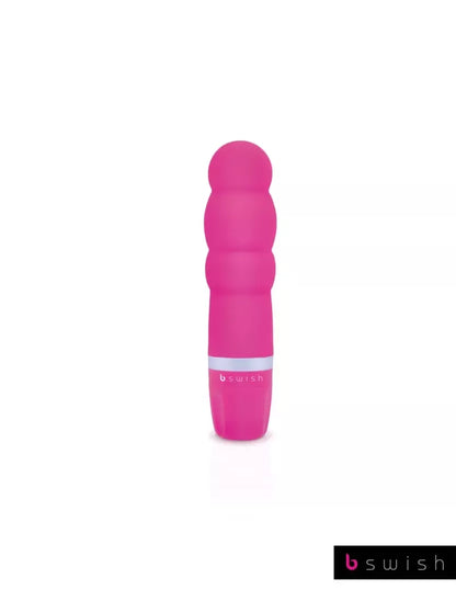 B Swish Bcute Classic Pearl Rose kompaktiškas vandeniui atsparus masažuoklis, 10 cm