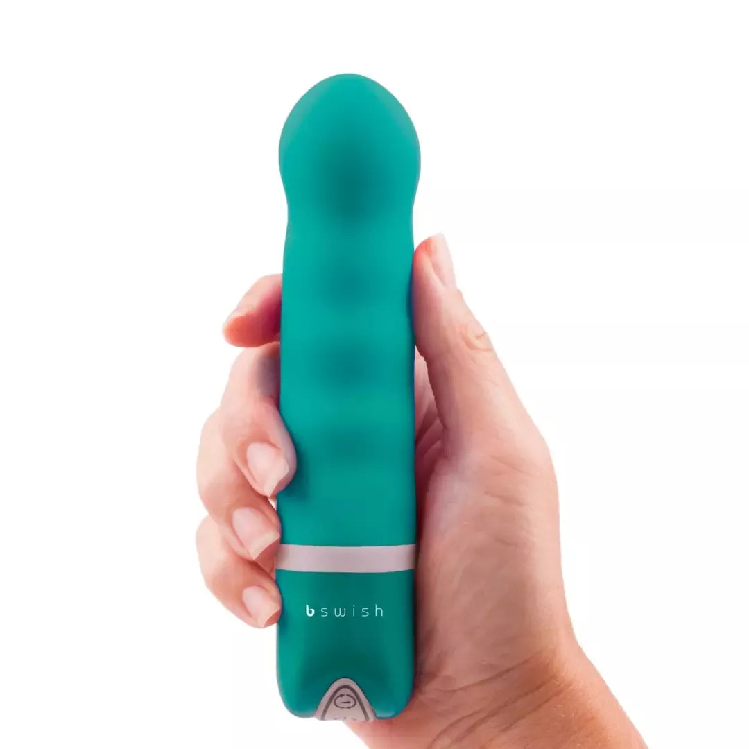 B Swish bdesired Deluxe Pearl Jade – 6 funkcijų silikoninis masažuoklis