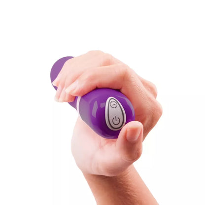 B Swish bdesired Deluxe Pearl masažuoklis, 6 funkcijų, karališkos violetinės spalvos, silikoninis
