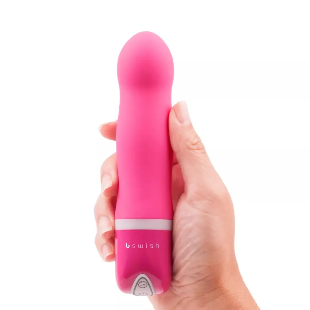 B Swish Bdesired Deluxe Rose – 6 funkcijų silikoninis masažuoklis 15,2 cm