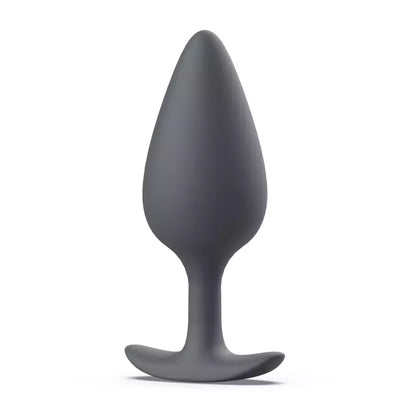 B Swish bfilled Basic Plus Slate – silikoninis svarelį turintis kištukas, 10 cm