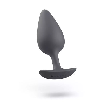 B Swish bfilled Basic Plus Slate – silikoninis svarelį turintis kištukas, 10 cm