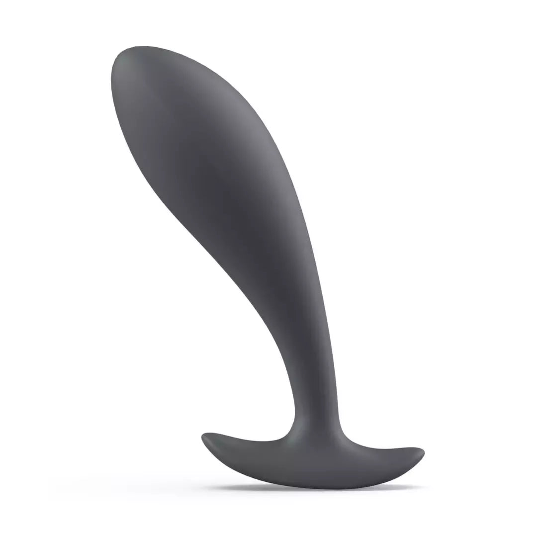 B Swish bfilled Basic Slate silikoninis kamštis 10 cm, neperšlampamas, pilkas