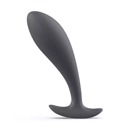 B Swish bfilled Basic Slate silikoninis kamštis 10 cm, neperšlampamas, pilkas