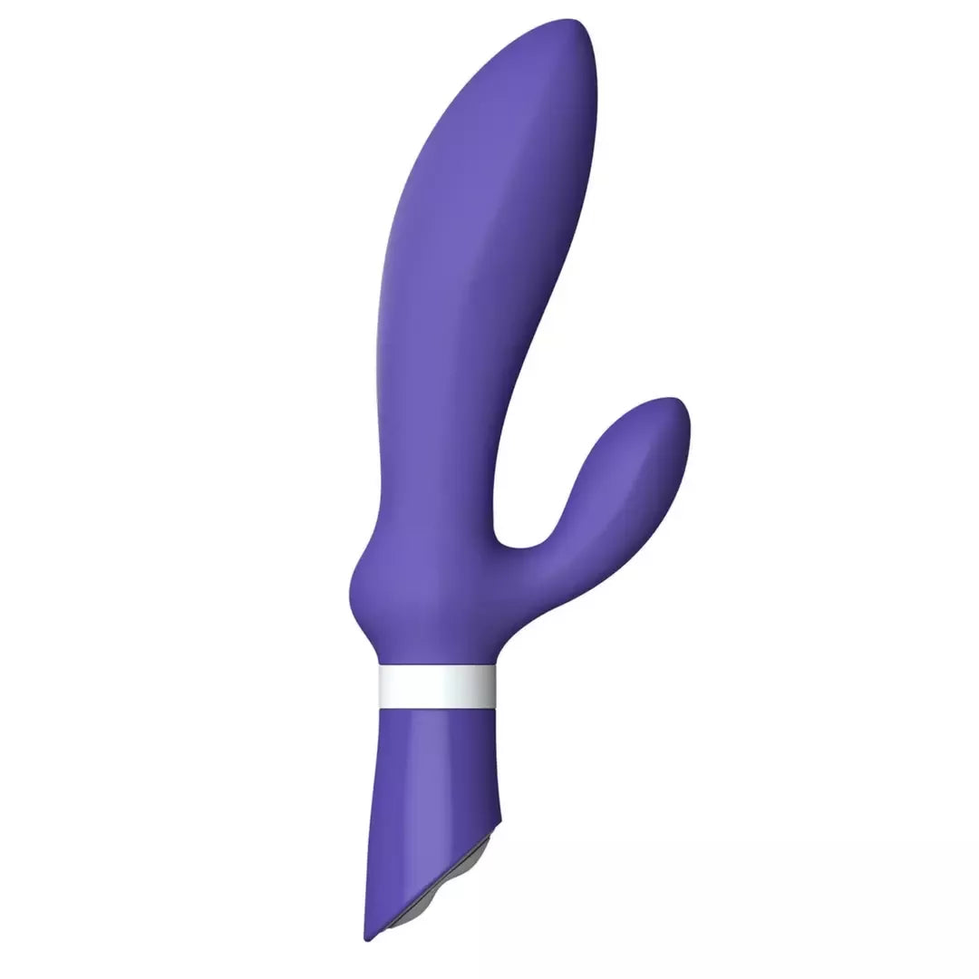 B Swish Bfilled Deluxe Twilight dviejų variklių silikoninis intymus prietaisas 21 cm