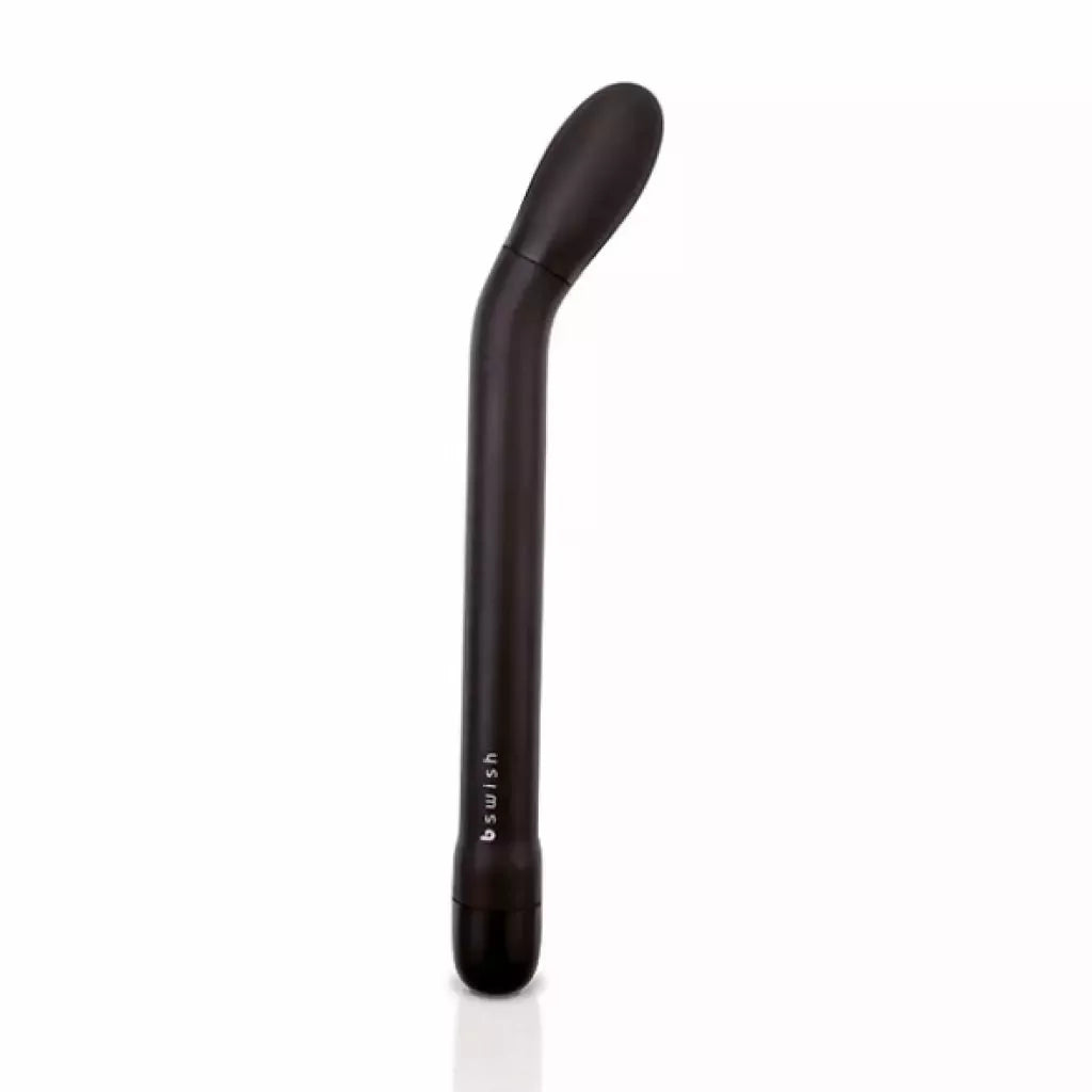 B Swish Bgee Classic Black lenktas masažuoklis, 18 cm, atsparus vandeniui, kelių greičių