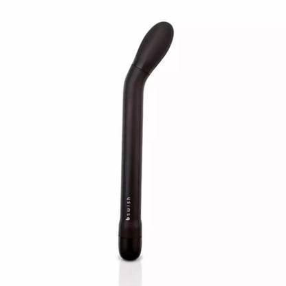 B Swish Bgee Classic Black lenktas masažuoklis, 18 cm, atsparus vandeniui, kelių greičių