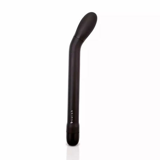 B Swish Bgee Classic Black lenktas masažuoklis, 18 cm, atsparus vandeniui, kelių greičių