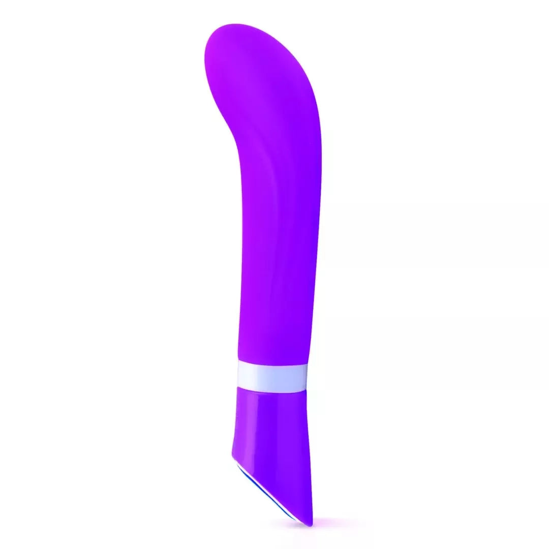 B Swish Bgood Deluxe Curve Violet – ergonomiškas silikoninis masažuoklis 19,3 cm