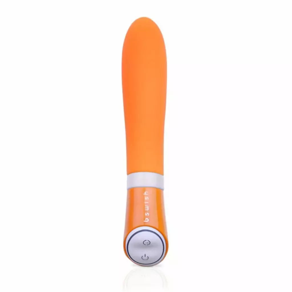 B Swish Bgood Deluxe Vibratorius Tangerine 6 režimų vandeniui atsparus silikoninis