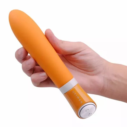 B Swish Bgood Deluxe Vibratorius Tangerine 6 režimų vandeniui atsparus silikoninis