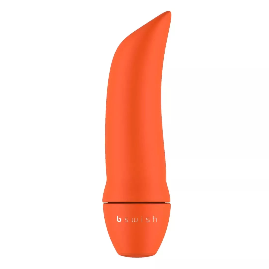 B Swish Bmine Basic Curve Dreamsicle kompaktiškas 5 funkcijų vibratorius 7,6 cm