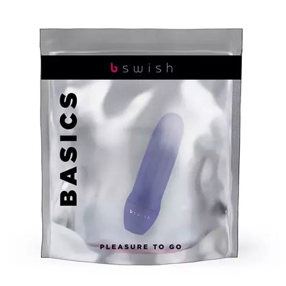 B Swish Bmine Basic Reflex Blue kompaktiškas asmeninis masažuoklis, 5 režimai