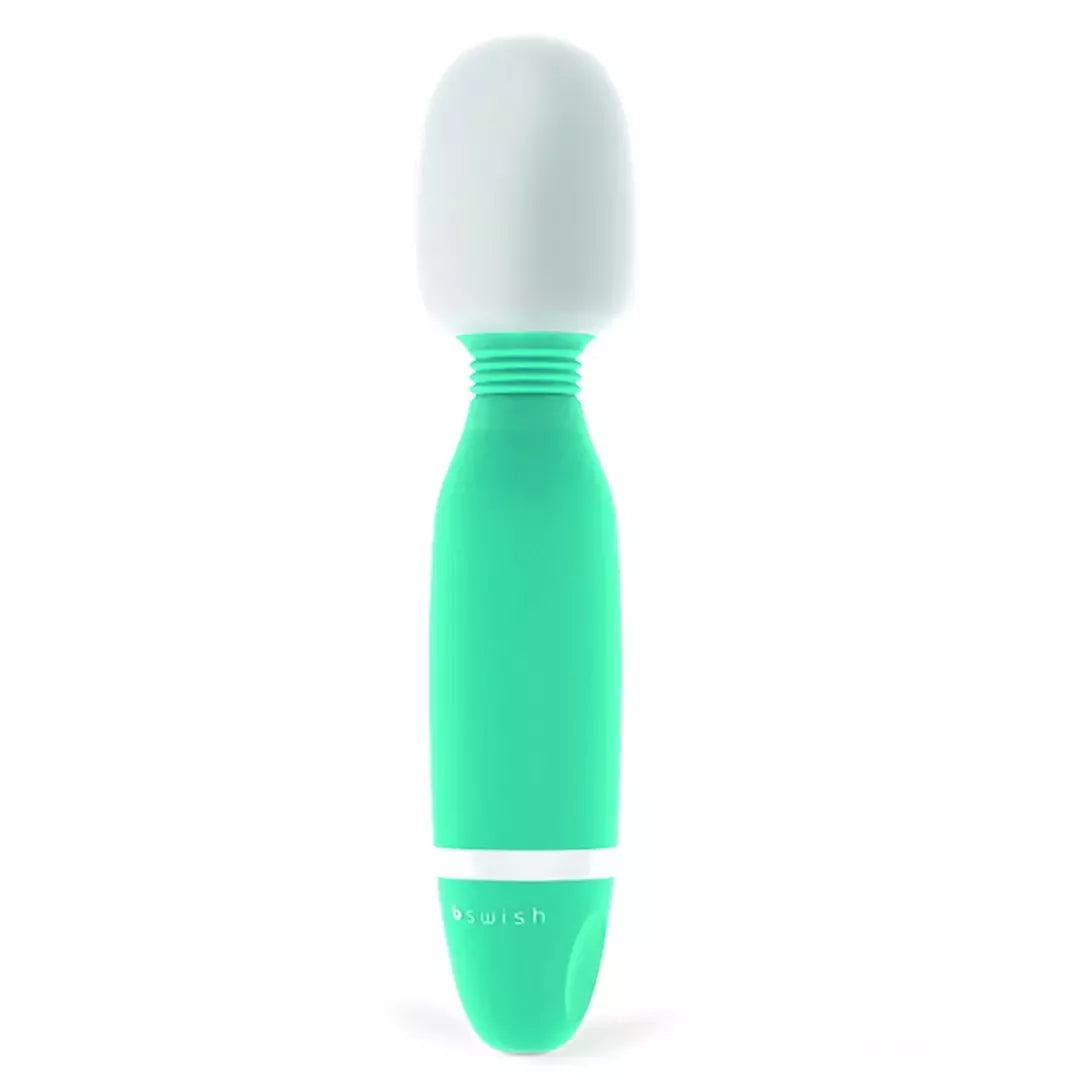 B Swish Bthrilled Jade Wand Massager – 5 funkcijos, vandeniui atsparus, 20 cm