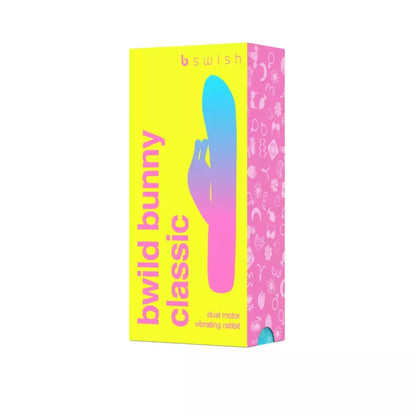 B Swish Bwild Classic Bunny Guava 5 funkcijų silikoninis masažuoklis, rožinis