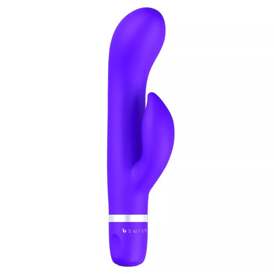 B Swish Bwild Classic Marine Intimate Device violetinis, 15,2 cm, dvigubas variklis