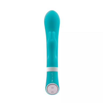 B Swish Bwild Deluxe Bunny Jade – dviejų variklių silikoninis intymus masažuoklis