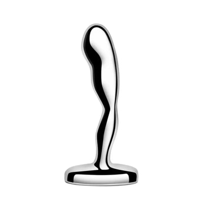 b-Vibe nerūdijančio plieno prostatos kamštis Medium – ergonomiškas dizainas, 240g
