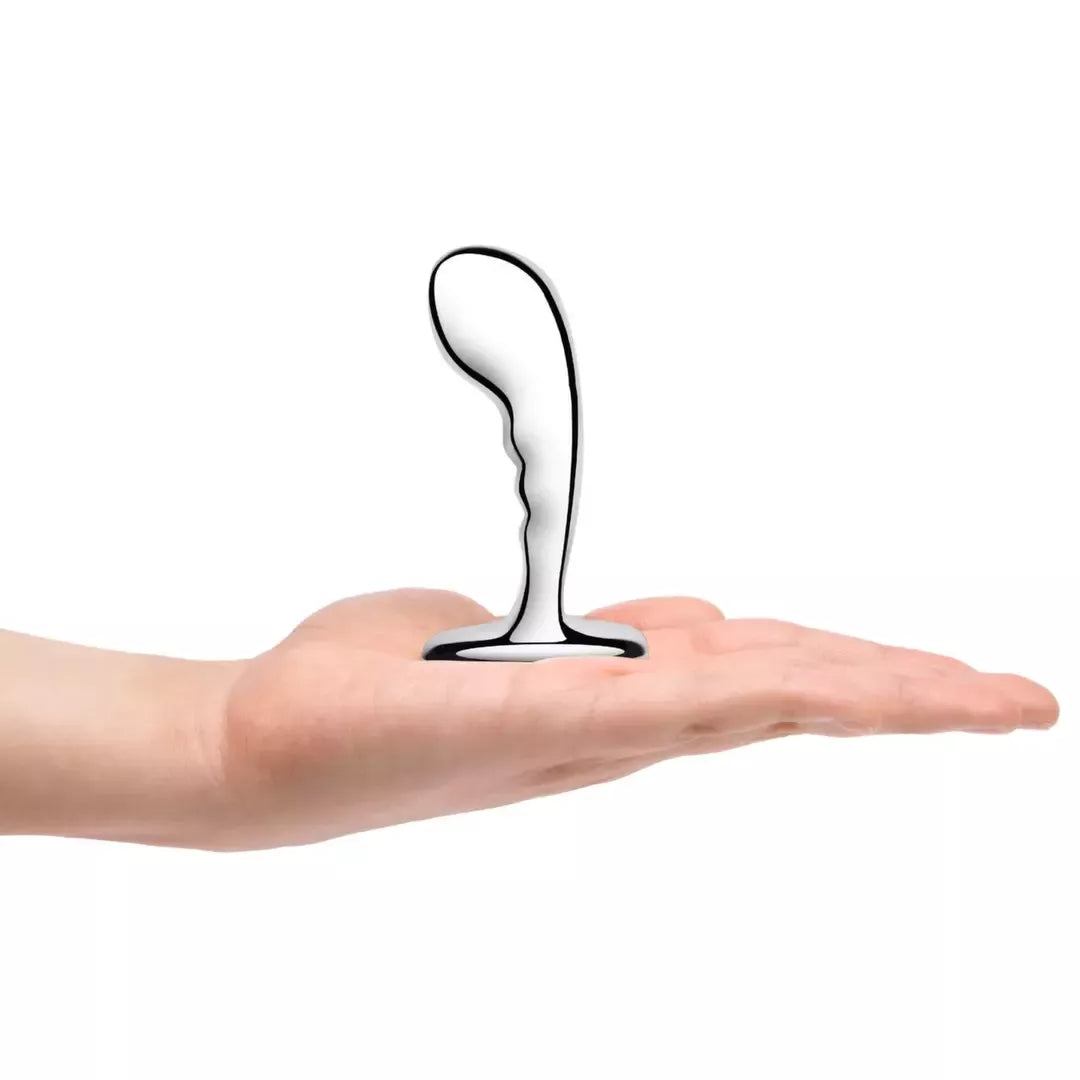 B-Vibe nerūdijančio plieno treniruočių rinkinys – 3 dalių prostatos stimuliatorių komplektas