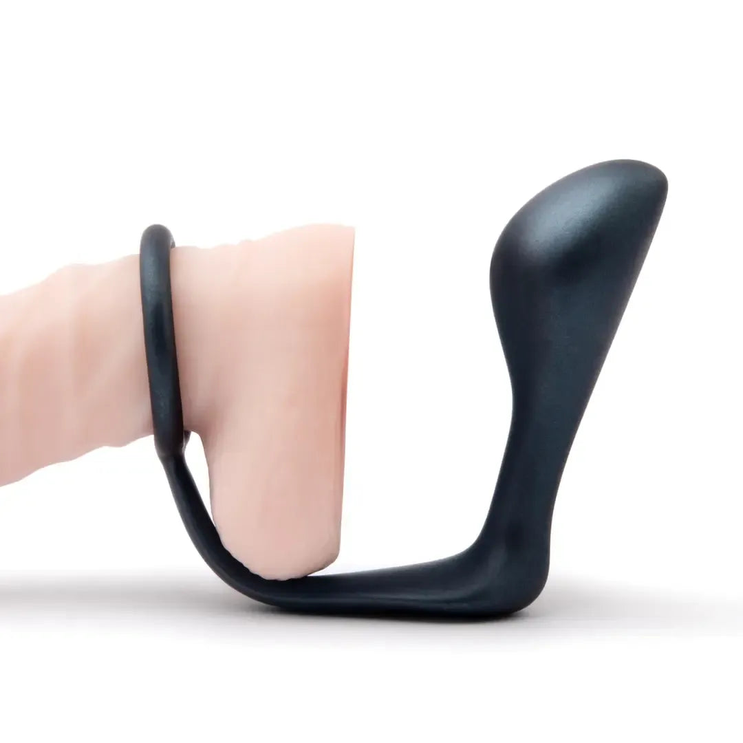 B-Vibe Ringer Intimate silikoninis žiedų ir analinių kamščių rinkinys, žalias, vandeniui atsparus