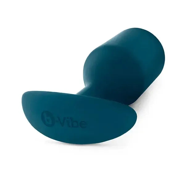„b-Vibe Snug Plug 6 Marine“ svertinis silikoninis intymus treniruoklis, 515 g, 16 cm