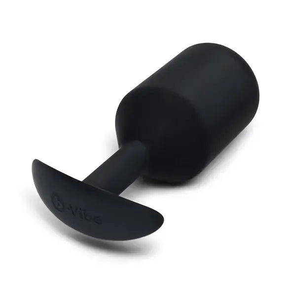 b-Vibe Snug Plug 7 Black 600g pasunkintas silikoninis analinis modelis XL