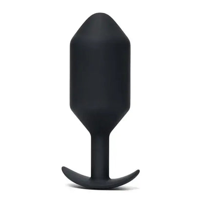 b-Vibe Snug Plug 7 Black 600g pasunkintas silikoninis analinis modelis XL