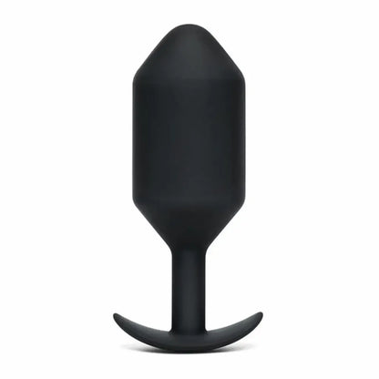b-Vibe Snug Plug 7 Black 600g pasunkintas silikoninis analinis modelis XL