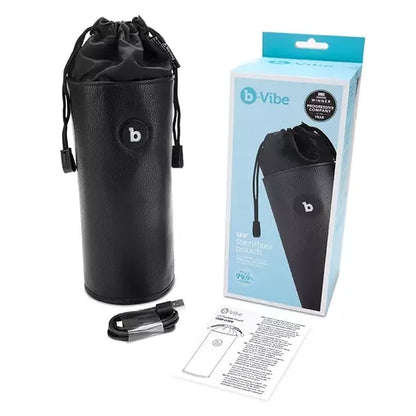 „b-Vibe“ UV sterilizavimo krepšys – nešiojama dezinfekavimo sistema, 25,4 cm