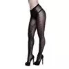 Baci Serpentine Jacquard pėdkelnės, Queen dydis – elegantiškas raštuotas dizainas