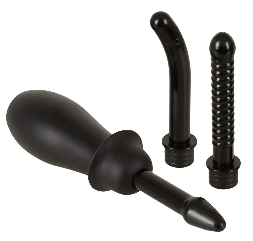 Bad Kitty Intimate Shower Kit su 3 skirtingų formų antgaliais 100ml