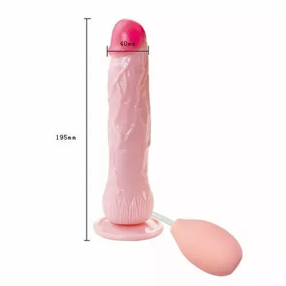 Baile Eros Fountain intymus prietaisas su siurbtuku 20 cm TPR