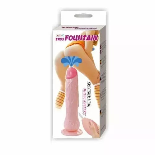 Baile Eros Fountain intymus prietaisas su siurbtuku 20 cm TPR