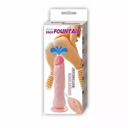 Baile Eros Fountain intymus prietaisas su siurbtuku 20 cm TPR