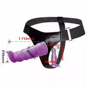Baile Lilac dviejų priedų diržų sistema 17 cm - reguliuojamo TPR dizaino