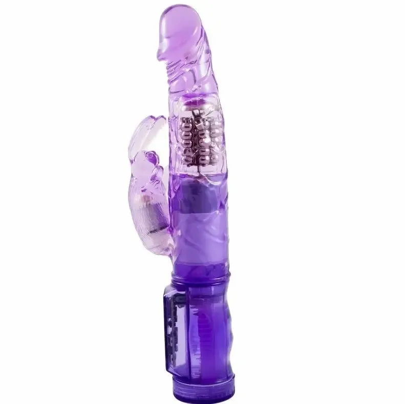 BAILE Mini Rotator Happy Angel Lilac – daugiafunkcis intymus prietaisas