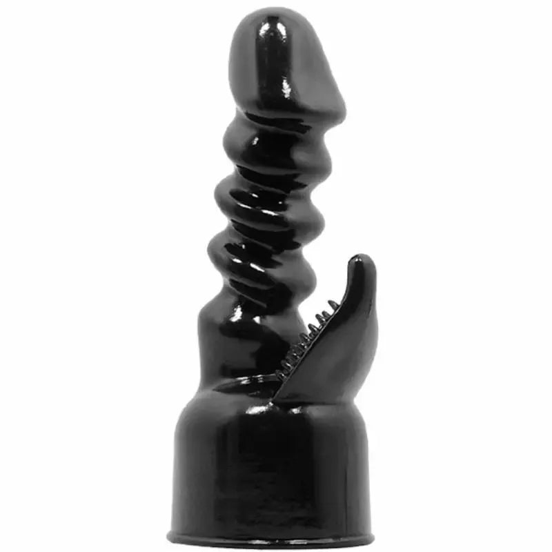 Baile Power Head Black – keičiamas TPR masažuoklio priedas