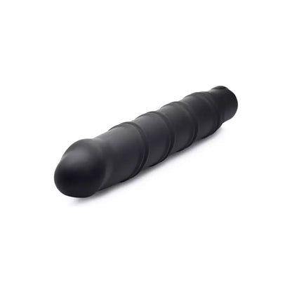 BANG XL Bullet kelių greičių sistema su spiraline silikonia įmaute, juoda