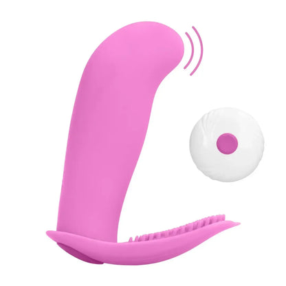 Belaidis vibratorius Leon Intimate su nuotolinio valdymo pulteliu, 10 greičių, rožinis