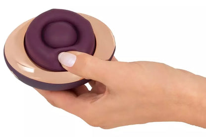 Belou Rotating Vulva Massager Premium – 2 varikliai, USB, juodas, 10 režimų