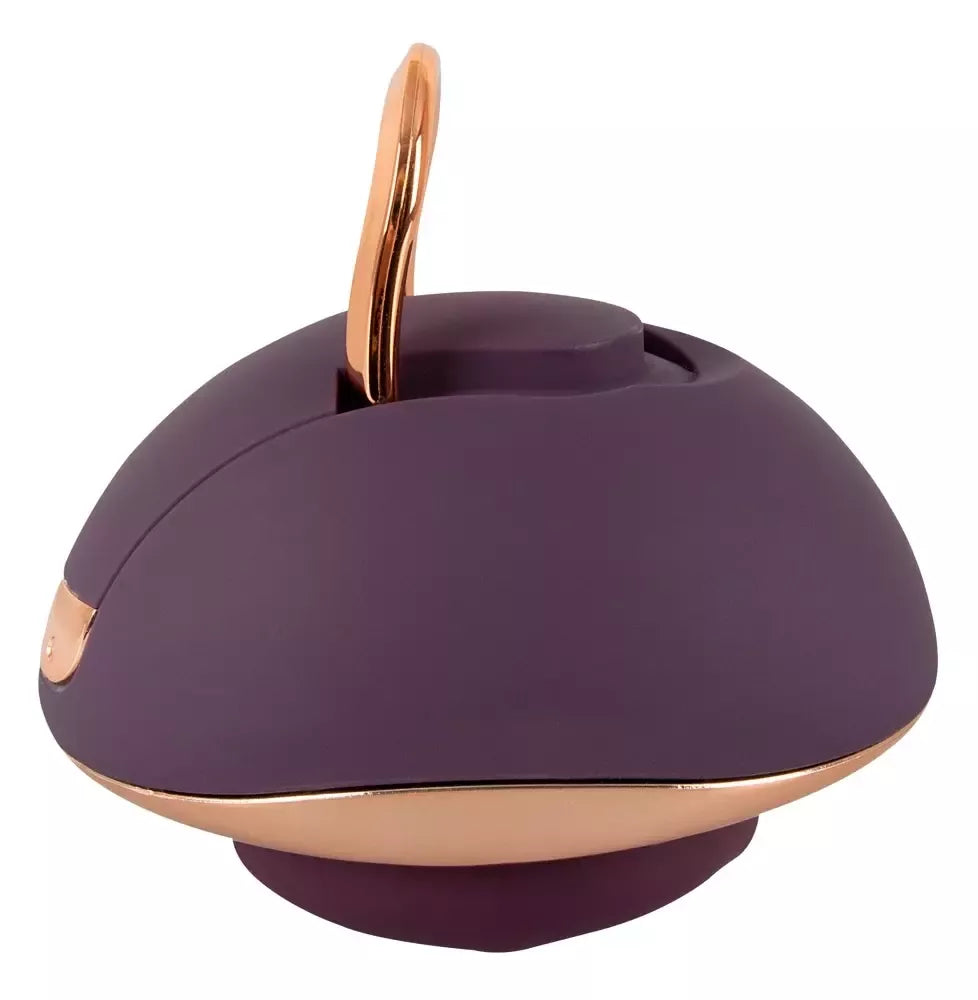 Belou Rotating Vulva Massager Premium – 2 varikliai, USB, juodas, 10 režimų