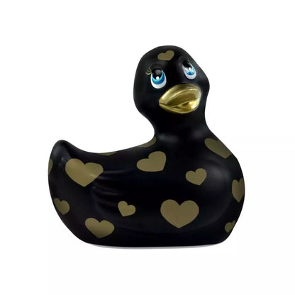 Big Teaze Toys I Rub My Duckie 2.0 Black & Gold intymusis masažuoklis