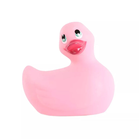 Big Teaze Toys I Rub My Duckie 2.0 Classic Pink vandeniui atsparus masažuoklis