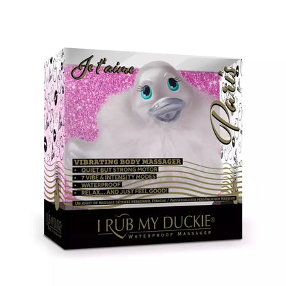 Big Teaze Toys I Rub My Duckie 2.0 Paris masažinė antelė, sidabrinė