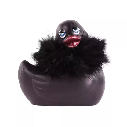 BigTeazeToys I Rub My Duckie 2.0 Paris Black – vandeniui atsparus masažuoklis
