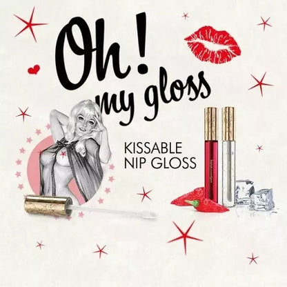 Bijoux Indiscrets Nip Gloss Duet rinkinys 2 x 13 ml – Sensory Care Collection
