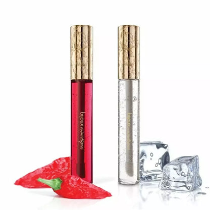 Bijoux Indiscrets Nip Gloss Duet rinkinys 2 x 13 ml – Sensory Care Collection